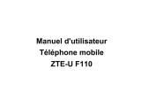 ZTE F110 Manuel utilisateur