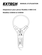 Extech Instruments CA3018 Manuel utilisateur