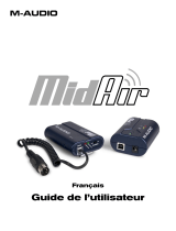 M-Audio MidAir Manuel utilisateur