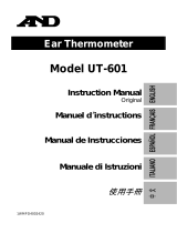 AND UT-601 Manuel utilisateur