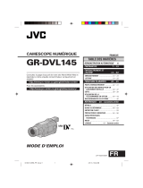 JVC GR-DVL145 Le manuel du propriétaire