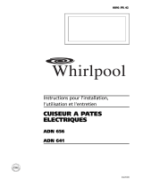 Whirlpool ADN658 Mode d'emploi