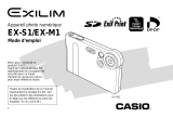 Casio EX M1 Manuel utilisateur