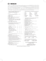 Bosch SPE5ES55UC/26 Supplementary Manual