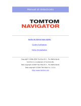 TomTom NAVIGATOR3 Le manuel du propriétaire