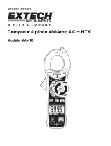 Extech Instruments MA410 Manuel utilisateur