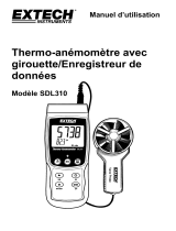 Extech Instruments SDL310 Manuel utilisateur