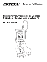Extech Instruments HD450 Manuel utilisateur
