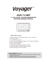 Voyager AOM713WP Manuel utilisateur