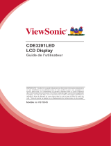 ViewSonic CDE3201LED-S Mode d'emploi