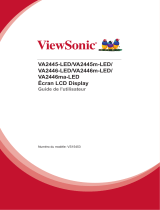 ViewSonic VA2446M-LED Mode d'emploi