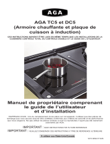 AGA TC5 & DC5 Hotcupboard with Induction Hob Mode d'emploi