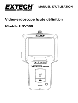 Extech Instruments HDV540 Manuel utilisateur