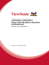 ViewSonic CDE3200-L-S Mode d'emploi
