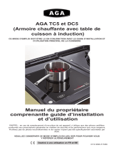 AGA TC5 & DC5 Hotcupboard Induction Hob Owners Guide Le manuel du propriétaire