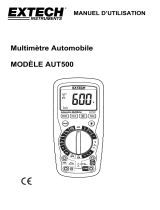 Extech Instruments AUT500 Manuel utilisateur