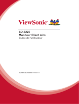 ViewSonic SD-Z225_BK_US0 Mode d'emploi