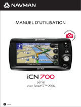 Navman ICN 700 Series Le manuel du propriétaire