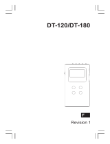 Sangean DT-120 Manuel utilisateur