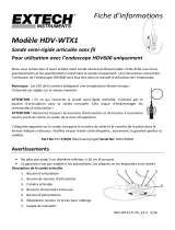 Extech Instruments HDV-WTX1 Manuel utilisateur