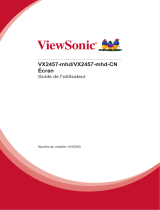 ViewSonic VX2457-mhd Mode d'emploi
