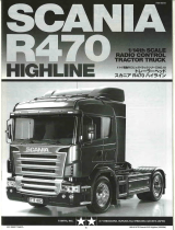 Tamiya Scania R470 Highline Le manuel du propriétaire