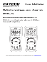 Extech Instruments EX350 Manuel utilisateur