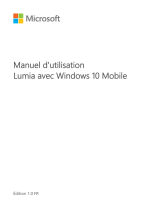 Microsoft Lumia 950XL - Windows 10 Manuel utilisateur
