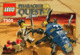 Lego 7305 pharaohs quest Building Instructions