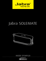 Jabra Solemate Yellow Manuel utilisateur