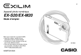Casio EX-M20 Manuel utilisateur