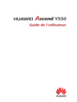 Huawei Ascend Y550 Le manuel du propriétaire