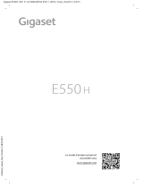 Gigaset E550H Le manuel du propriétaire