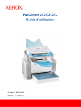 Xerox FAXCENTRE 2121 Le manuel du propriétaire