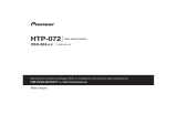 Pioneer HTP-072 Manuel utilisateur