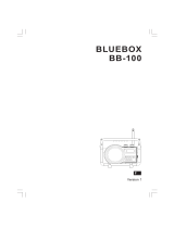 Sangean BLUEBOX (BB-100) Manuel utilisateur