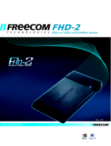 Freecom FHD-2 Manuel utilisateur