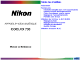 Nikon Coolpix E700 Le manuel du propriétaire