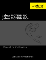 Jabra Motion UC (Retail Version) Manuel utilisateur