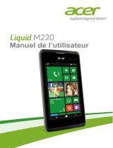 Acer Liquid M220 Le manuel du propriétaire