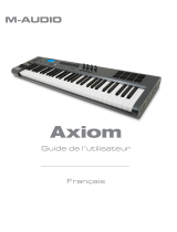 M-Audio Axiom 25 Le manuel du propriétaire
