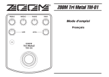 Zoom TM-01 Mode d'emploi