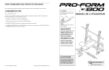 ProForm PFEVBE3805 Le manuel du propriétaire