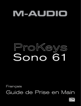 M-Audio ProKeys Sono 88 Le manuel du propriétaire