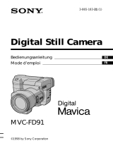 Sony Mavica MVC FD91 Le manuel du propriétaire