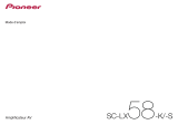 Pioneer SC-LX58 Manuel utilisateur