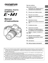 Olympus E-M1 Le manuel du propriétaire