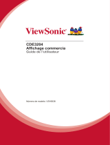 ViewSonic CDE3204 Mode d'emploi