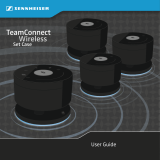 Sennheiser TeamConnect Wireless - Case Set Guide de démarrage rapide