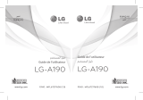 LG A190 Manuel utilisateur